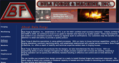 Desktop Screenshot of bulaforge.com